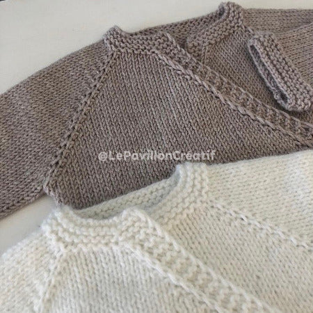 Patron Brassière bébé - Naissance