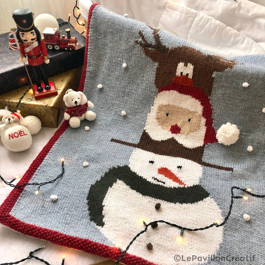 My first christmas blanket