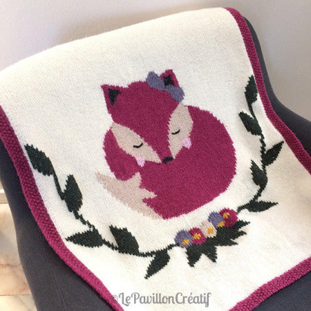 Sleeping Vixen Blanket