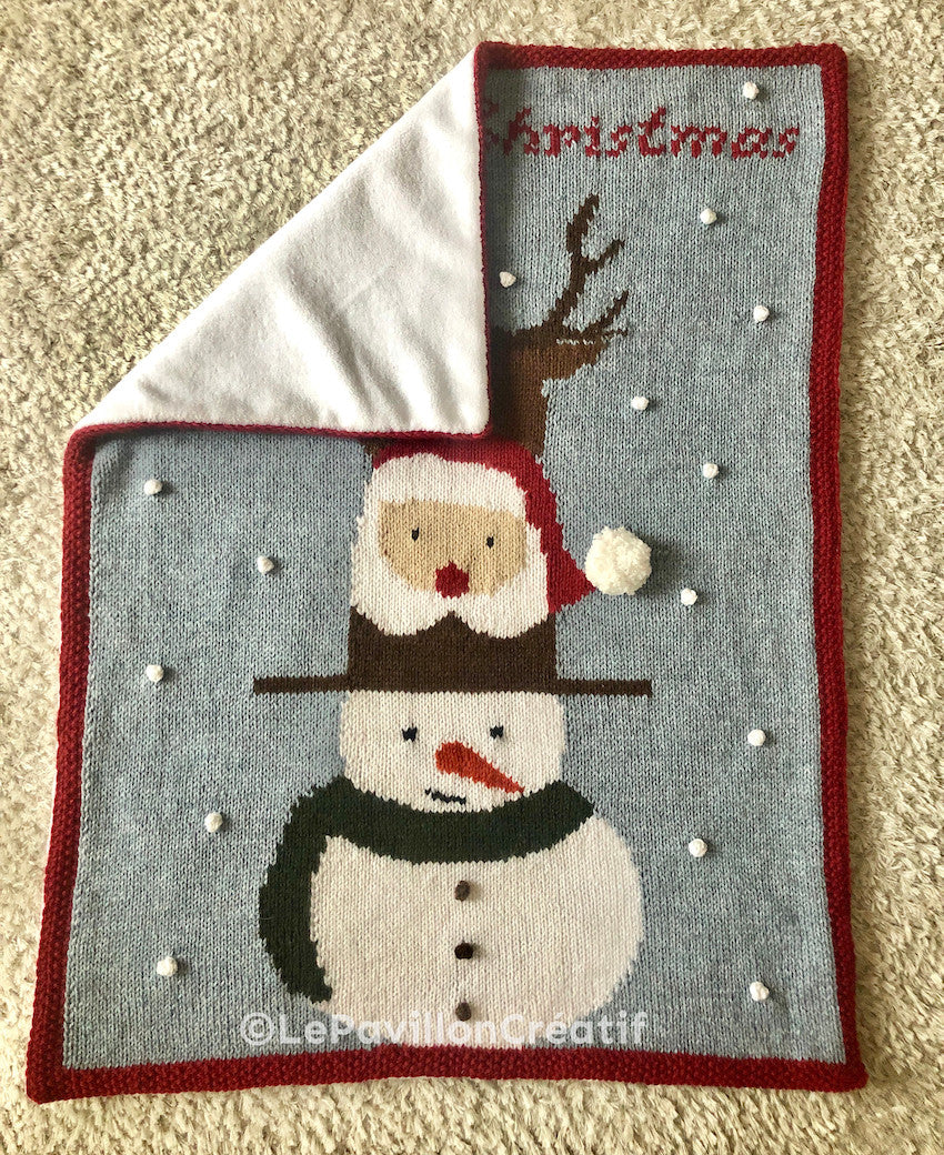 My first Christmas blanket