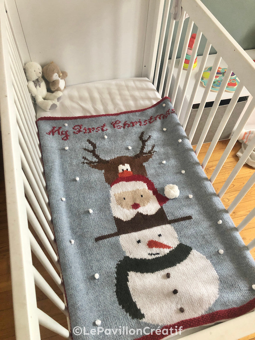 Christmas discount muslin blanket