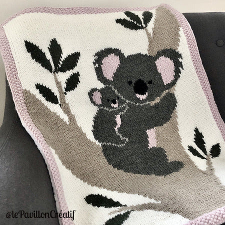 Koala bear family Blankets